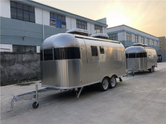 Airsteam Food Truck Mobile Kitchen Trailer Coffee Mobile Van Concession Stands