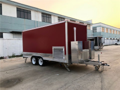 Taco Food Truck Pizza Oven Trailer Food Van Mobile Kitchen