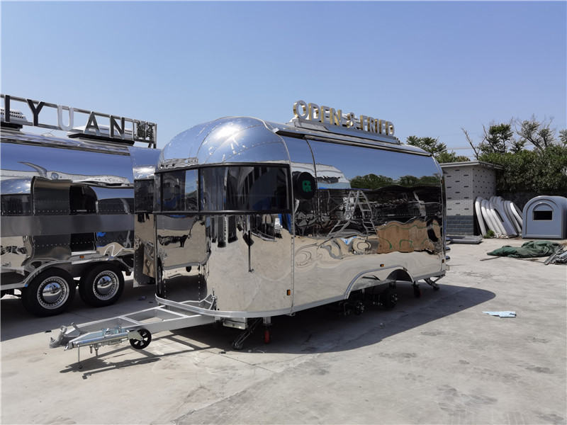 Street Food Truck Sales Trailer Burger Vans Airstream Food Trailer