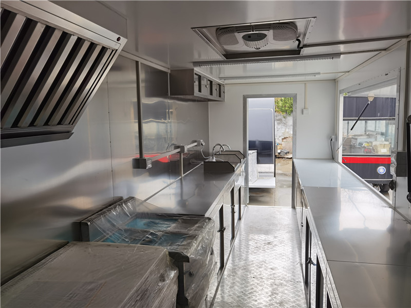 Custom Food Trucks Kitchen Trailers Concession Stands Mobile Food Van