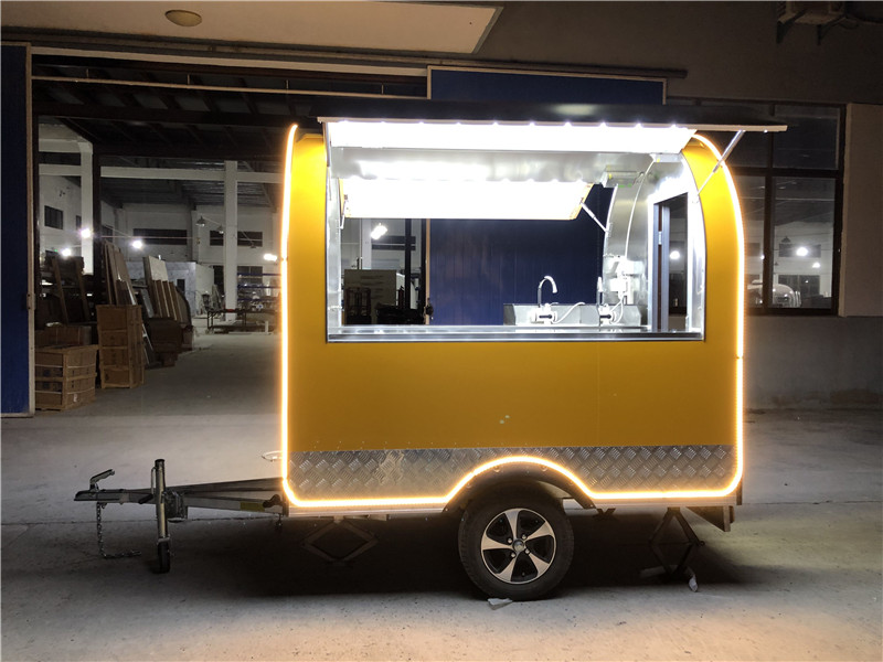 Coffee Food Truck Bbq Trailer Ice Cream Cart Street Food Van