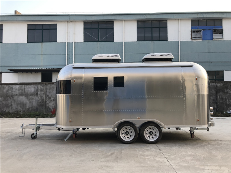 Airsteam Food Truck Mobile Kitchen Trailer Coffee Mobile Van Concession Stands