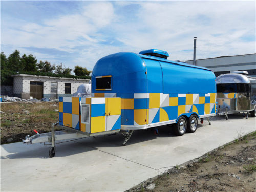 Catering Food Truck Bbq Food Trailer Chips Van Snack Stand