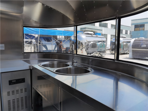 Street Food Truck Sales Trailer Burger Vans Airstream Food Trailer