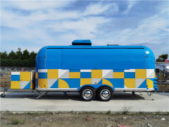 Catering Food Truck Bbq Food Trailer Chips Van Snack Stand