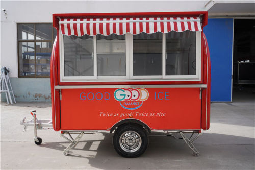 Pig Latin Food Truck Pizza Trailer Vegetable Food Cart Kebab Van