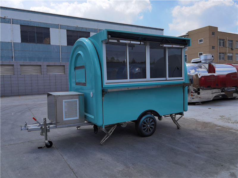 Sweet Food Truck Pizza Trailer Mobile Food Cart Burger Van