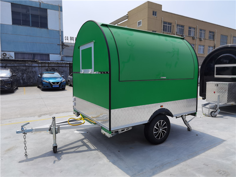 Street Food Truck Ice Cream Trailer Mobile Food Cart Mobile Catering Van