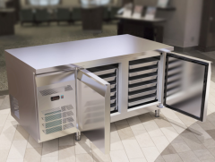 1.8m air cooling undercounter baking tray refrigerator
