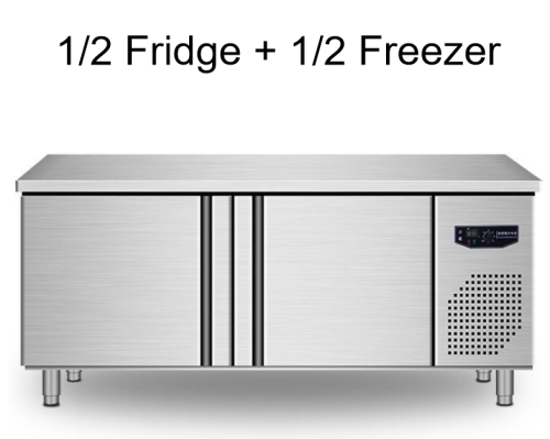 1/2 fridge + 1/2 freezer 150~200CM
