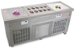 Rolled ice cream maker