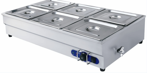 Electric Bain Marie 110V/220V 6x 1/2 GN containers