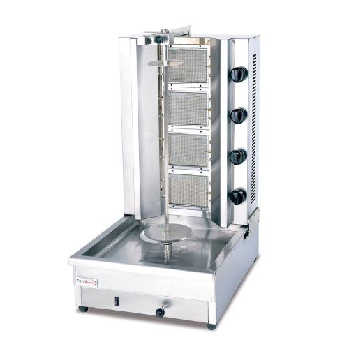 Gas kebab/shawama machine 4burners