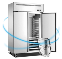 air cooling upright 28 trays refrigerator 1200x800x1960mm