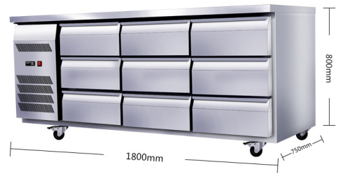 air cooling drawers undercounter fridge or freezer