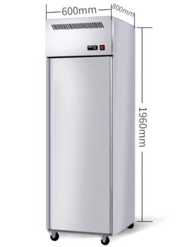 air cooling upright 14 trays refrigerator 600x800x1960mm