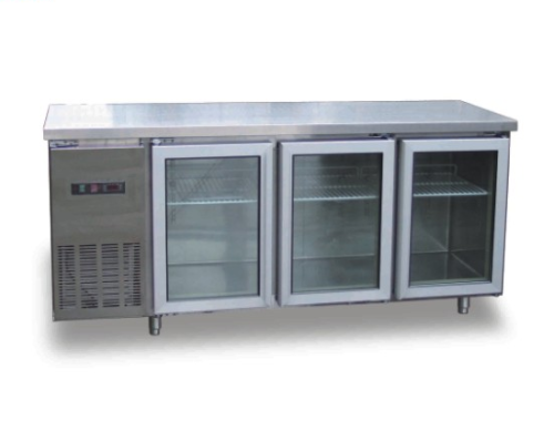 air cooling glasses doors undercounter fridge