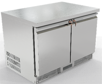 0.9m air cooling refrigerator (under the compressor)