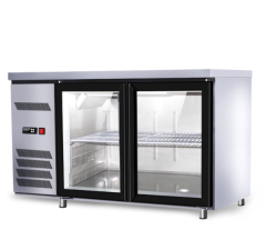 air cooling glasses doors undercounter fridge