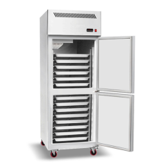 air cooling upright 14 trays refrigerator 600x800x1960mm
