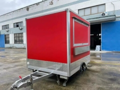 Small Box Food Trucks Concession Food Trailers 280x210cm