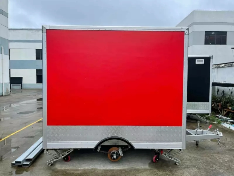 Small Box Food Trucks Concession Food Trailers 280x210cm