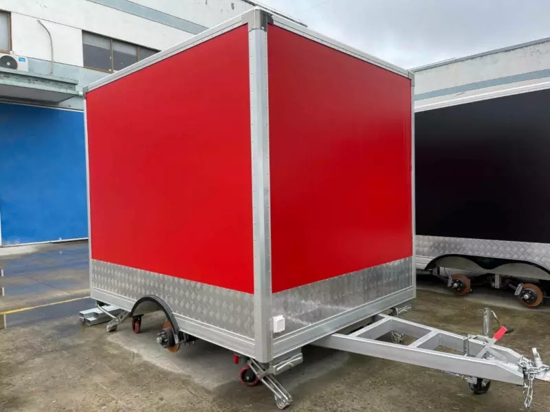 Small Box Food Trucks Concession Food Trailers 280x210cm