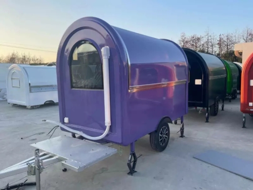 Mobile Food Trailer Remorque Food Truck Catering Trailer