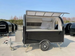 Mobile Food Trailer Remorque Food Truck Catering Trailer