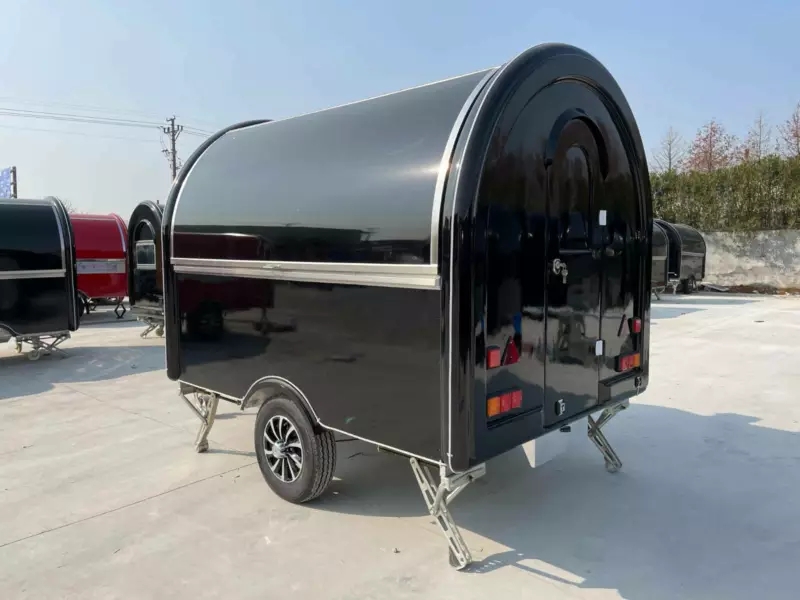 Mobile Food Trailer Remorque Food Truck Catering Trailer