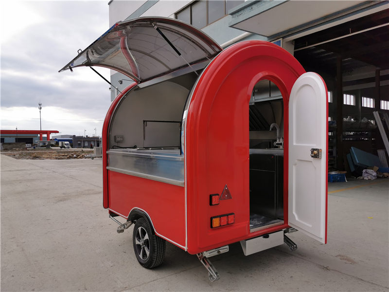 Mini Food Trailer Catering Van Small Food Cart