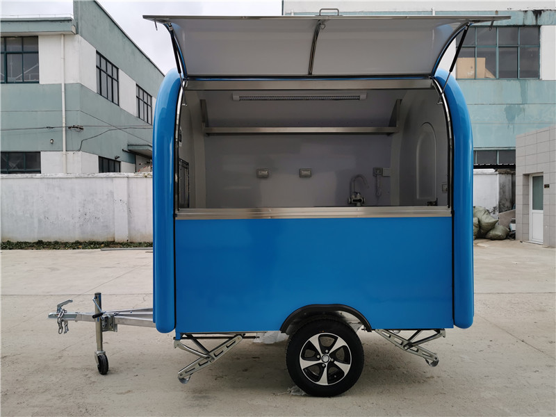 Mini Food Trailer Snack Van Catering Trailer