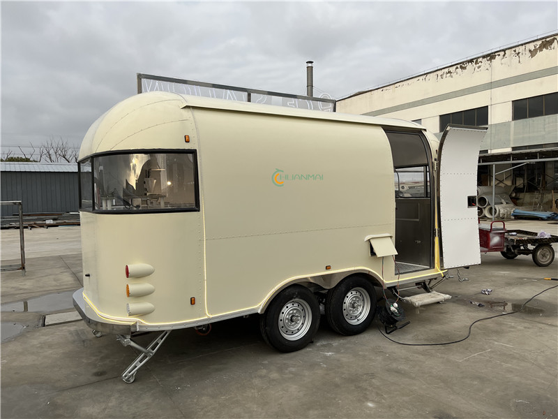 Ice Cream Food Trailer Waffle Food Truck