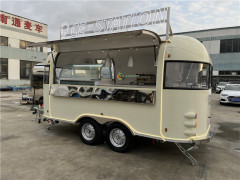 Ice Cream Food Trailer Waffle Food Truck