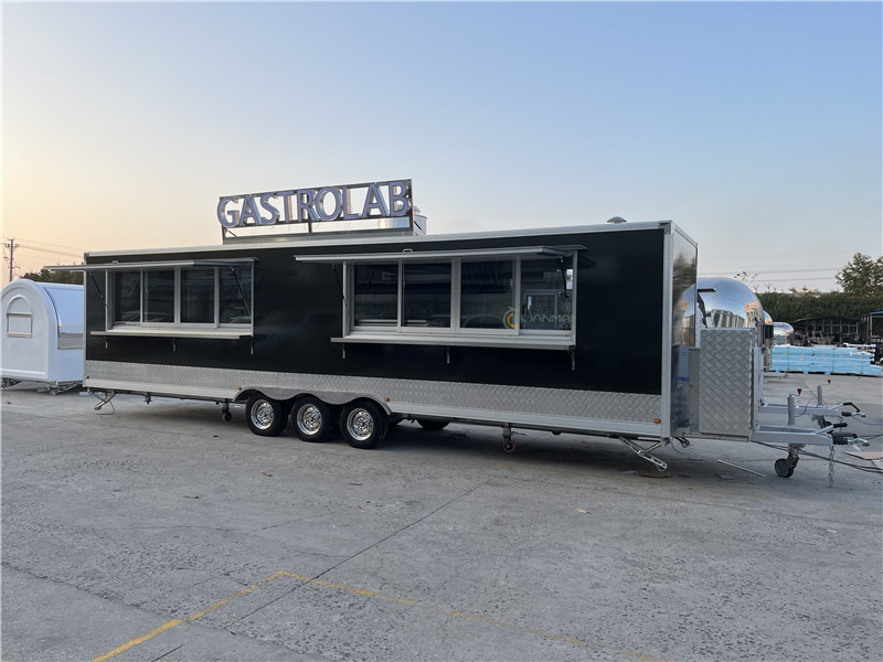 Pizza Food Truck Fast Food Trailer Catering Trailer