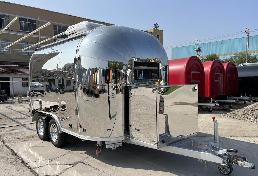 A new batch of airstream food trucks is in production.
