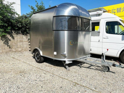 Customized coffee food trailer from Japan