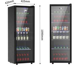 Drink Fridge Wine Refrigerator Beverage Display Cabinet