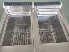 Electric Fryers(2 tanks & 2 baskets) With Cabinet 28L x2 DF-785