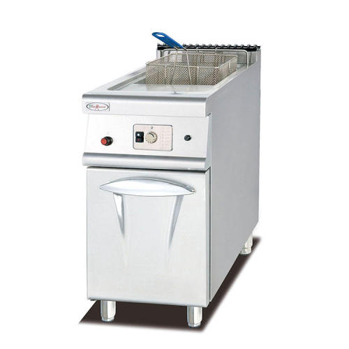 Gas Fryers(1 tanks &amp; 1 baskets) With Cabinet 28L GF-775