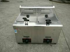 Counter Top Gas Fryers 6Lx2 GF-72