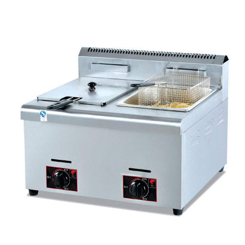 Counter Top Gas Fryers 6Lx2 GF-72