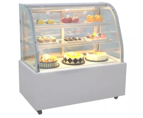 Arc Shape-Cake Display Fridge