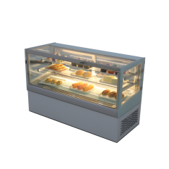 Counter Top Square Shape-Cake Display Fridge