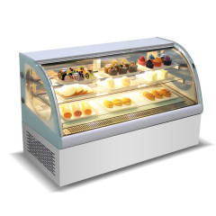 Counter Top Arc-Cake Display Fridge