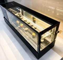 Square Sushi Display Cabinet Cake Display Fridge