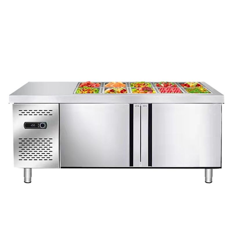 Commercial Stainless Steel Under Counter Refrigerator Workbench Fridge or Freezer