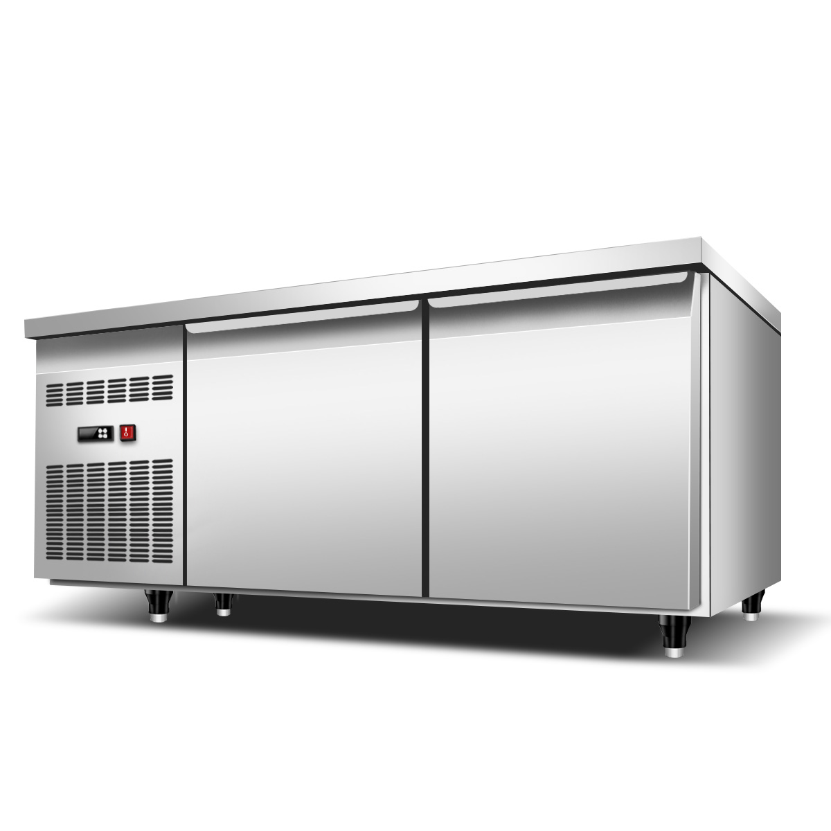 Air-Cooled Under Counter Refrigerator Workbench Fridge -18 ~ -21 ℃ (freezer)