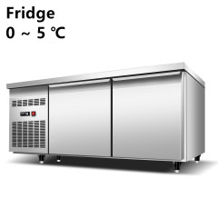 Air-Cooled Under Counter Refrigerator Workbench Fridge 0 ~ 5 ℃ (fridge)