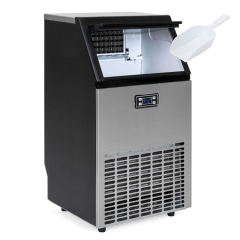 Ice Cube Maker Ice Machine 80KG/24H GK-80 Two Ways of Water Inlet